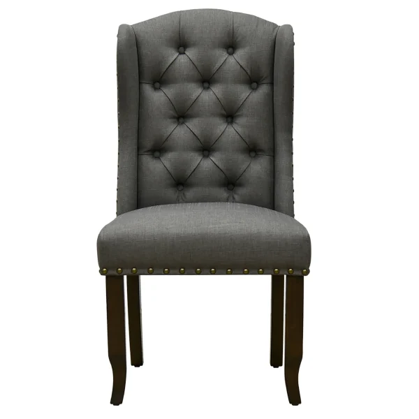 Aahmad Charcoal Grey Dining Chair, Kd Online Discount^* Fashion