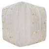 Amala Sequin Tufted Pouf Premium^* Hot