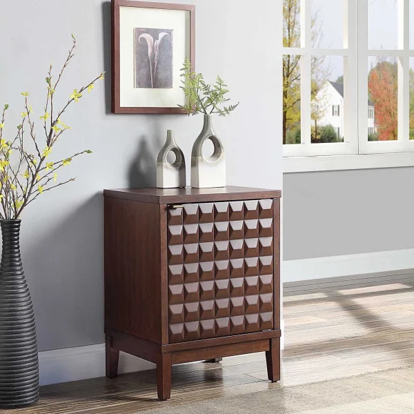 Blaine 1-Door Cabinet Exquisite Gifts^* Flash Sale