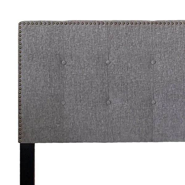 Brian Cement Grey Headboard, King Low Price^* Online