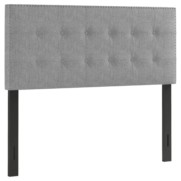 Brian Grey Tufted Headboard, Queen Bargain Sale^* Best Sale