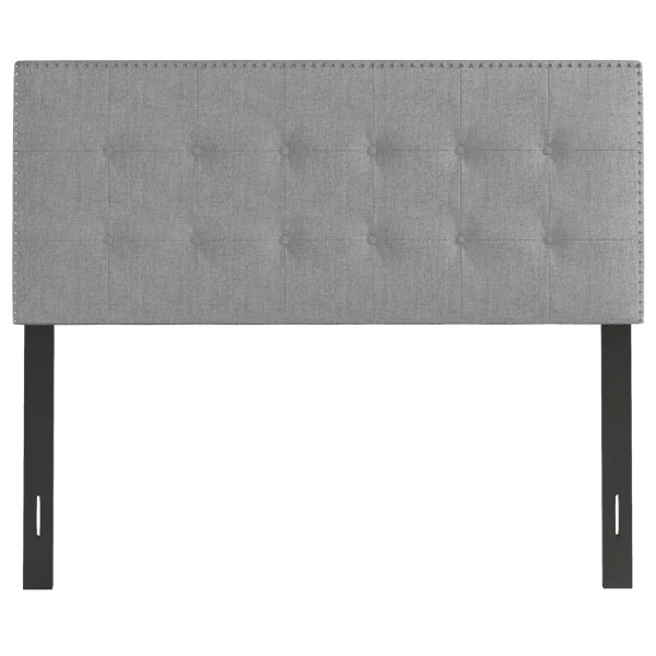 Brian Grey Tufted Headboard, Queen Bargain Sale^* Best Sale