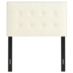 Brian Oyster Tufted Headboard, Twin Discount Online^* Store