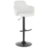 Bryce Adjustable Barstool, Light Grey Opening Sales^* Shop