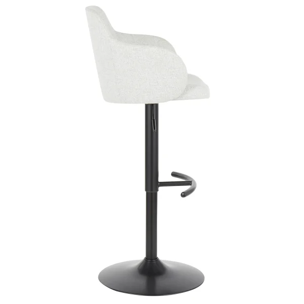 Bryce Adjustable Barstool, Light Grey Opening Sales^* Shop