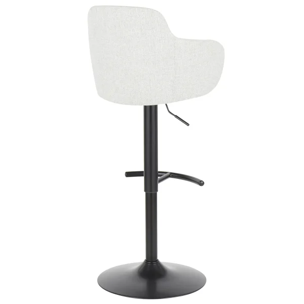 Bryce Adjustable Barstool, Light Grey Opening Sales^* Shop