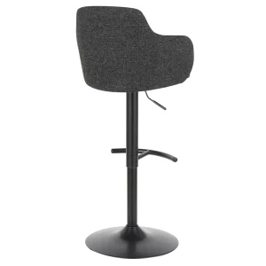 Bryce Adjustable Barstool, Dark Grey Good Quality^* Outlet