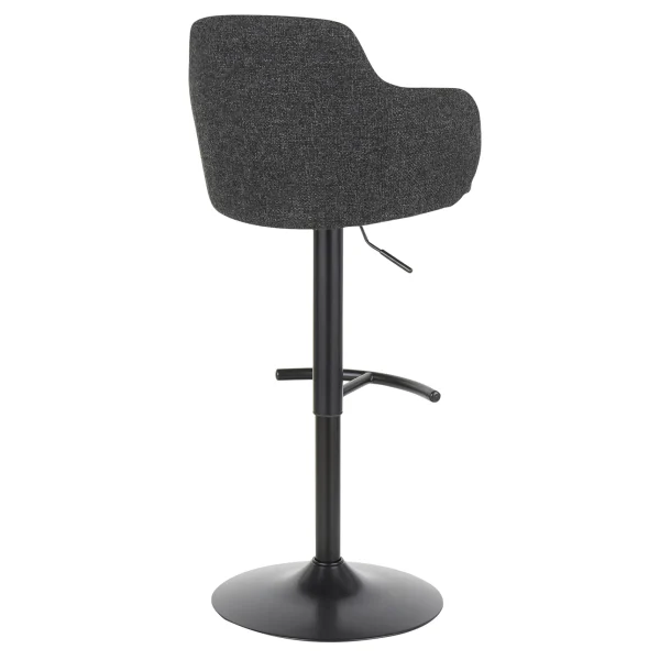 Bryce Adjustable Barstool, Dark Grey Good Quality^* Outlet