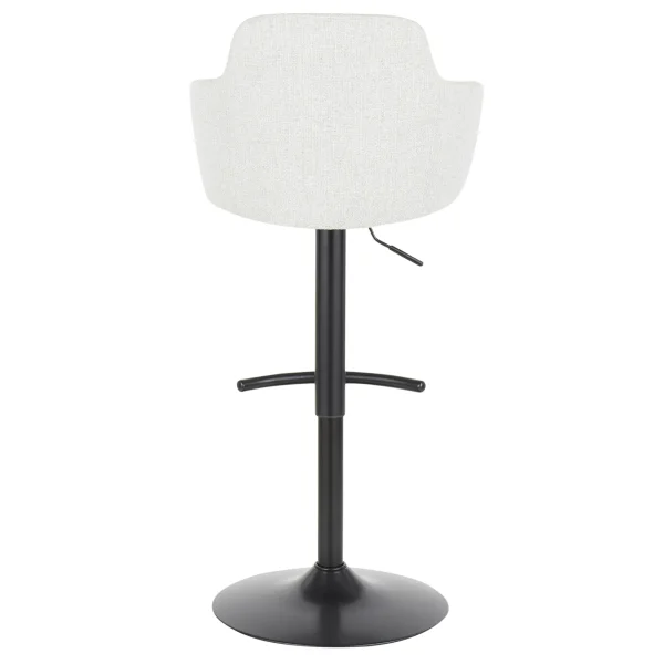 Bryce Adjustable Barstool, Light Grey Opening Sales^* Shop