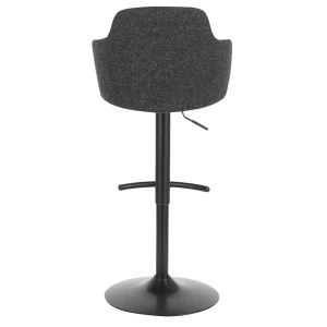 Bryce Adjustable Barstool, Dark Grey Good Quality^* Outlet
