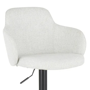 Bryce Adjustable Barstool, Light Grey Opening Sales^* Shop