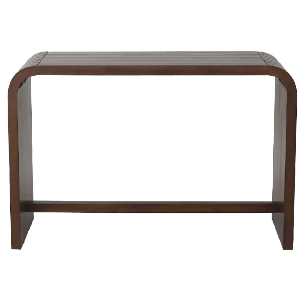 Cora Curved Wood Console Table Exquisite Gifts^* Fashion