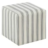 Cottage Thin Striped Ottoman Promotion^* Cheap