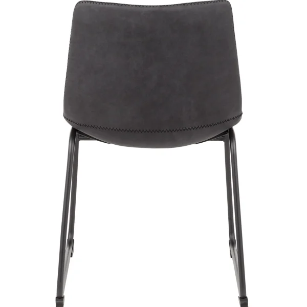 Drake Modern Industrial Dining Chair, Dark Grey Promotion^* Best Sale