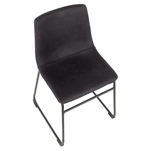 Drake Modern Industrial Dining Chair, Grey Discount Online^* Cheap