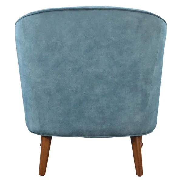 Ella Slate Blue Accent Chair Featured^* Online