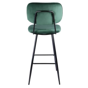 Emerald Velvet Barstool Exquisite Gifts^* Clearance