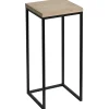 Fiona Wood Top Plant Stand With Metal Base, Large Discount Online^* Cheap
