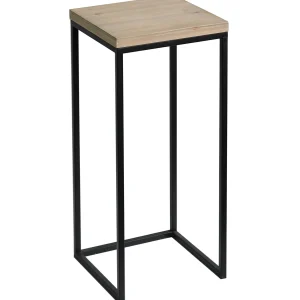Fiona Wood Top Plant Stand With Metal Base, Large Discount Online^* Cheap