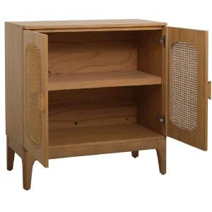Found & Fable Lena Rattan Cabinet Opening Sales^* Sale