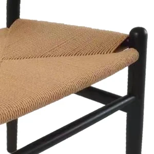Found & Fable Set Of 2 Denise Black Wishbone Dining Chair Premium^* Best
