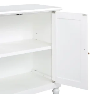 Grace Mitchell Asbury White 2-Door Cabinet Premium^* Flash Sale