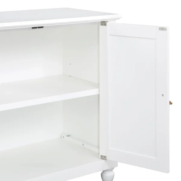Grace Mitchell Asbury White 2-Door Cabinet Premium^* Flash Sale