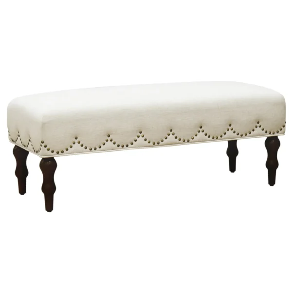 Grace Mitchell Ellery Bench With Scalloped Nailheads Promotion^* Flash Sale