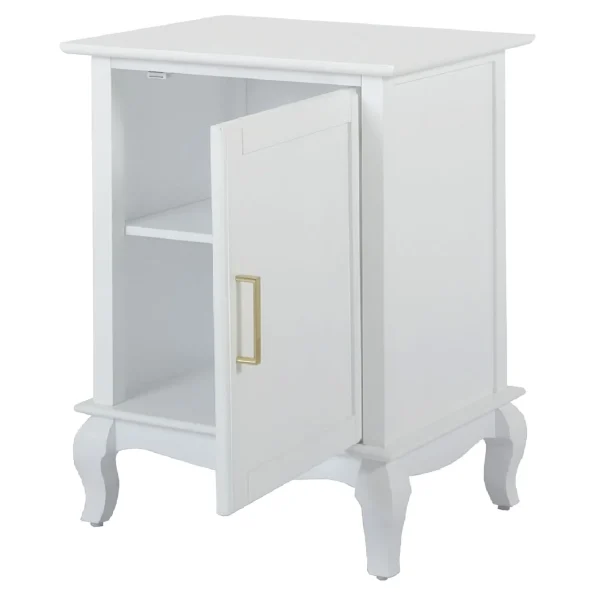 Grace Mitchell Scarlett White 1-Door Cabinet Promotion^* Flash Sale