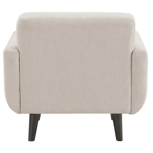 Hadley Tufted Back Accent Chair, Taupe Opening Sales^* Online