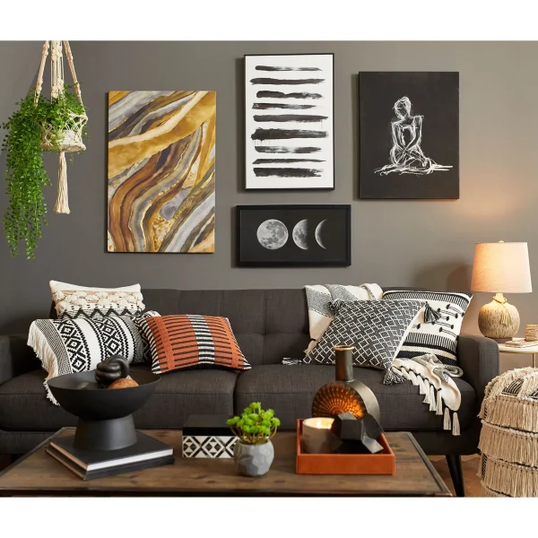 Hadley Tufted Back Sofa, Charcoal Grey Opening Sales^* New