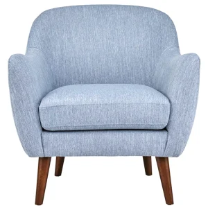 Honeybloom Braxton Blue Arm Chair Good Quality^* Flash Sale