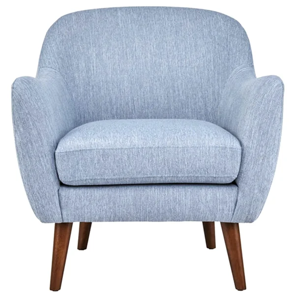 Honeybloom Braxton Blue Arm Chair Good Quality^* Flash Sale