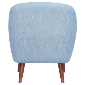 Honeybloom Braxton Blue Arm Chair Good Quality^* Flash Sale