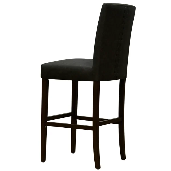 Honeybloom Brown Baseball Stitch Barstool Low Price^* Best Sale