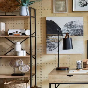 Honeybloom Burnaby 4-Tier Wood & Metal Shelf Opening Sales^* Shop