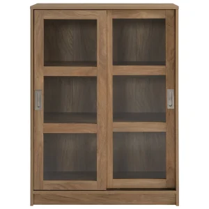 Honeybloom Fullerton 3-Shelf Sliding Door Cabinet Outlet^* Shop