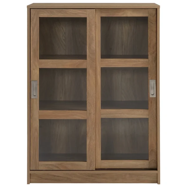 Honeybloom Fullerton 3-Shelf Sliding Door Cabinet Outlet^* Shop