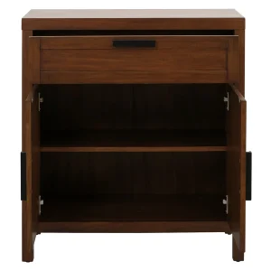Honeybloom Samuel 1-Drawer 2-Door Wooden Cabinet Opening Sales^* Discount