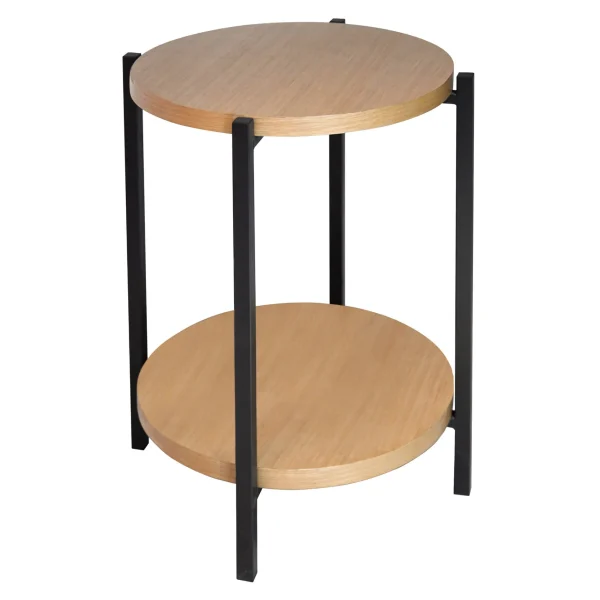Honeybloom Sienna Wood & Metal Accent Table Clearance^* Shop