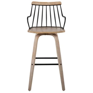 Honeybloom Whitley Swivel Barstool Opening Sales^* Discount