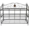 40In. Bronze/Gold 3 Tier, Large Bakers Rack Good Quality^* Shop