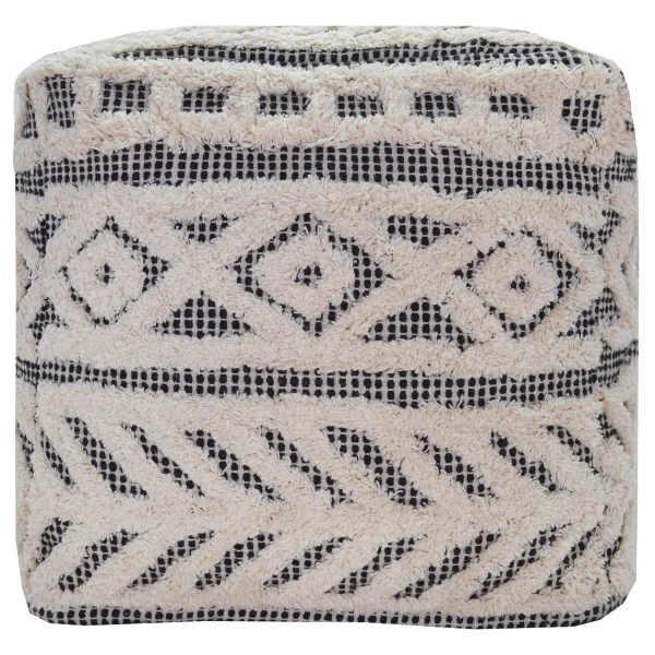 Kai Diamond Tufted Pouf, 16 Outlet^* Fashion