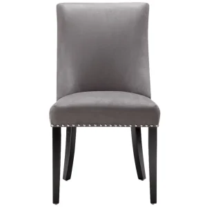 Kane Upholstered Ring Back Dining Chair With Nailhead Trim Good Quality^* Cheap