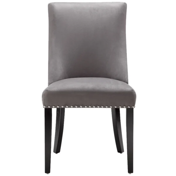 Kane Upholstered Ring Back Dining Chair With Nailhead Trim Good Quality^* Cheap