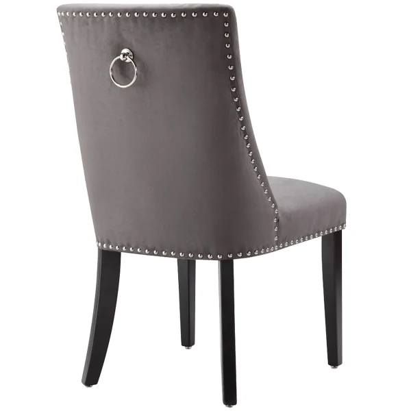 Kane Upholstered Ring Back Dining Chair With Nailhead Trim Good Quality^* Cheap