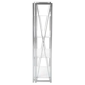Laila Ali Astrid Chrome Bookshelf Promotion^* Online