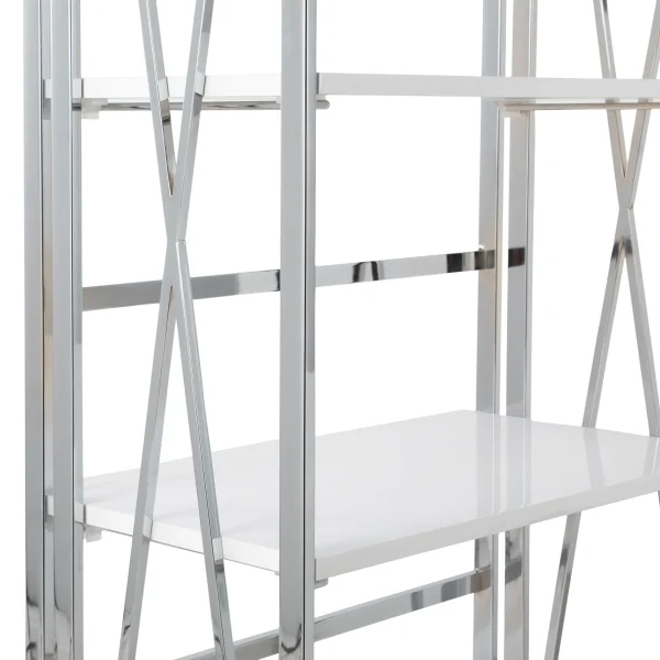 Laila Ali Astrid Chrome Bookshelf Promotion^* Online