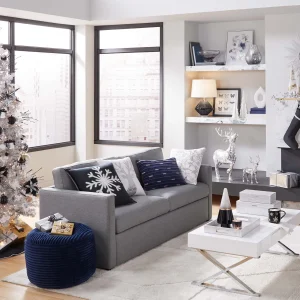 Laila Ali Astrid White Coffee Table Cheaper^* Online