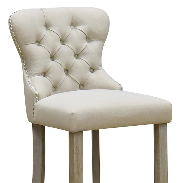 Linen Ring Back Barstool, Kd Online Discount^* Flash Sale